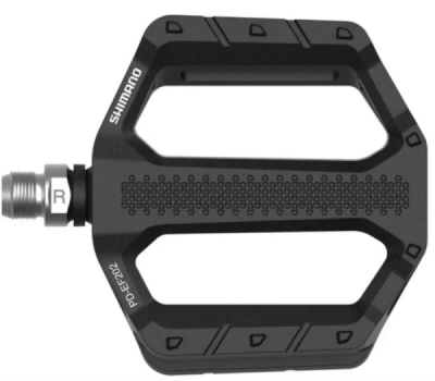 Pedály SHIMANO PD-EF202 Flat černé, v krabičce