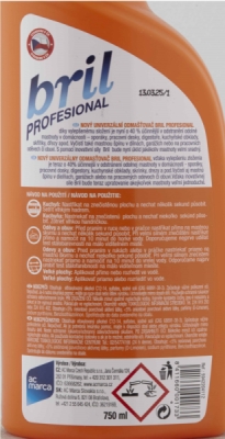 Bril Profesional univerzální odmašťovač 750 ml