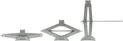 Hever nůžkový s ráčnou 1500 kg TÜV, GS, CE Compass 09229