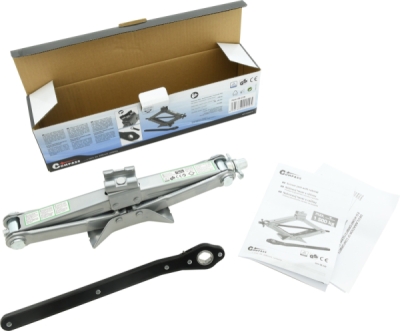 Hever nůžkový s ráčnou 1500 kg TÜV, GS, CE Compass 09229