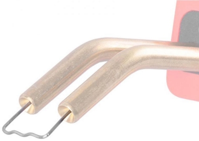 Spona pro pistol na sváření plastů, plochá vlna, 0,8mm, 100ks