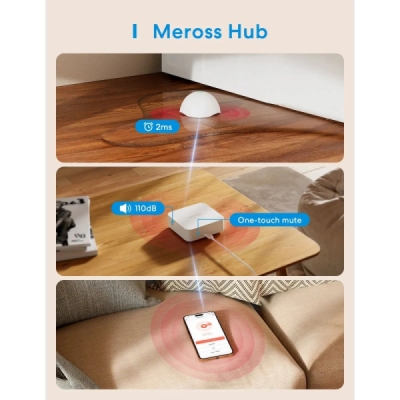 Meross Smart Wi-Fi Hub, MSH400HK (EU verze)