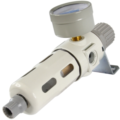 Odlučovač vody s regulátorem tlaku 1/4" 12 bar MAR-POL M80691