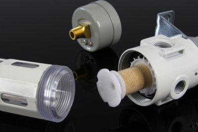 Odlučovač vody s regulátorem tlaku 1/4" 12 bar MAR-POL M80691