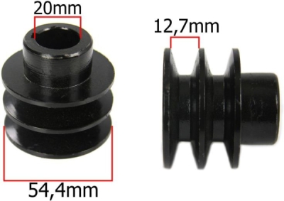 Náhradní řemenice 20mm pro motor M79893