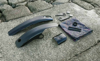 MUCKYNUTZ MudGuard zadní černý, suchý zips