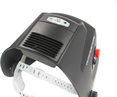 PROFI Kukla svářečská samostmívací s LED svítilnou a ventilátorem F2 QUICK GLASS MAR-POL