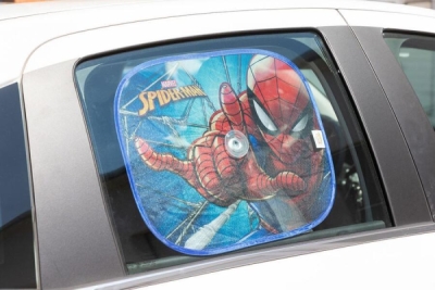 Clona sluneční na boční okno SPIDERMAN 2ks Compass cz10243