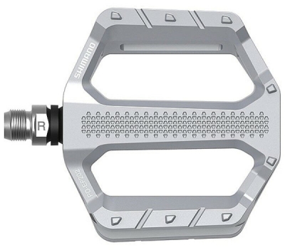 Pedály SHIMANO PD-EF202 Flat stříbrné, v krabičce