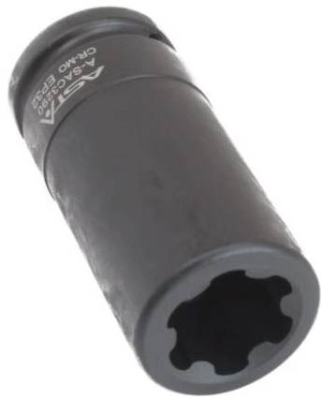 Hlavice 3/4" na šrouby nápravy vozidel Mercedes-Benz Actros, délka 90 mm - ASTA A-SAC3290