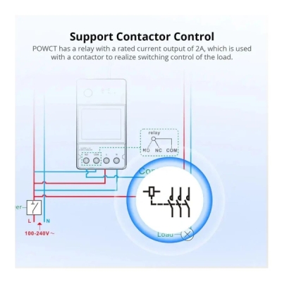 SONOFF POWCT POW Ring Wi-Fi chytrý měřič spotřeby elektrické energie