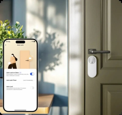 AQARA Smart Lock U200 Lite Kit (EL-D03D), Černý - Smart Zámek