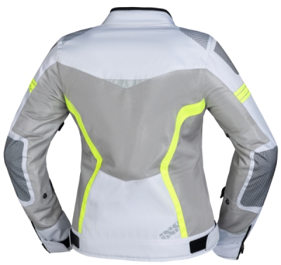 Sports women's jacket iXS X51064-995-D3XL TRIGONIS-AIR X51064 light grey-grey-neon yellow D3XL