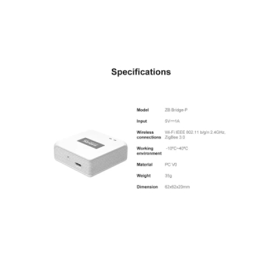 SONOFF Zigbee Bridge Pro – brána pro Zigbee zařízení