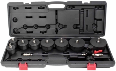 Přípravky pro diagnostiku, natlakování turbosystémů, sada 9 ks – Asta A-9TSP