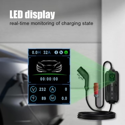 Cestovní nabíjecí stanice Immax pro elektromobily EV/PHEV AC Type 2 22 kW