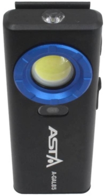 Inspekční svítilna, LED COB 1200 lm, nabíjecí, s magnetem - ASTA A-GAL85