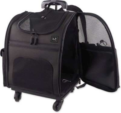 Taška Dog Fantasy Travel 2v1 Flow na kolečkách 34x29x52cm