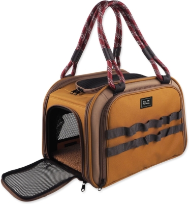Taška Dog Fantasy Travel Premium rozšiřitelná 44x27x29cm