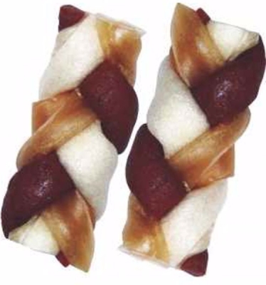 Splétaný copánek Kuřecí JUKO Snacks (40 ks)