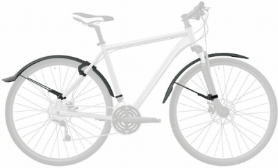 Blatníky SKS Veloflexx 65 26-27,5" včetně vzpěr, černé