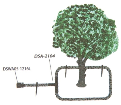 Zahradní zavlažovací kapací hadice 30m 1/2" AQUA-DROP BRADAS WAD1/2030