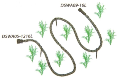 Zahradní zavlažovací kapací hadice 30m 1/2" AQUA-DROP BRADAS WAD1/2030