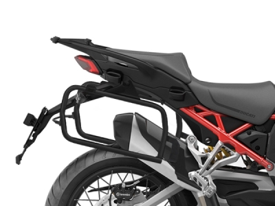 Kompletní sada bočních hliníkových kufrů SHAD 130.kitTERRAside-51 TERRA 36L/47L, včetně montážní sady SHAD Ducati Multistrada 1200 V4