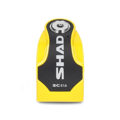 Zámek na kotouč SHAD SC61A C0S6103A žlutá průměr čepu 6mm