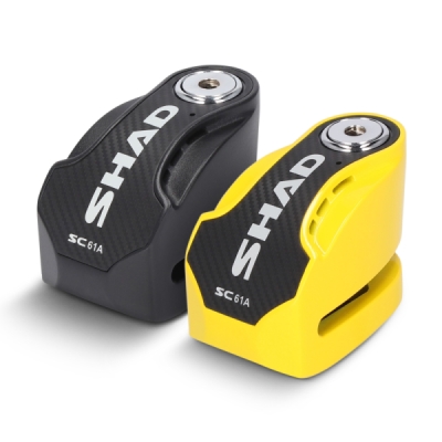 Zámek na kotouč SHAD SC61A C0S6103A žlutá průměr čepu 6mm