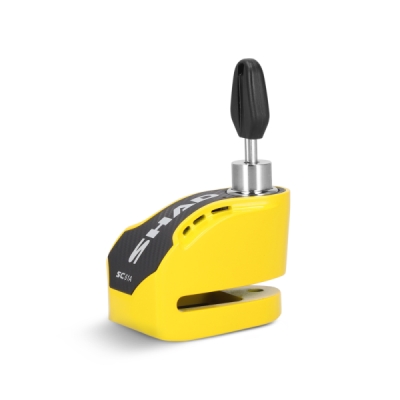 Zámek na kotouč SHAD SC61A C0S6103A žlutá průměr čepu 6mm