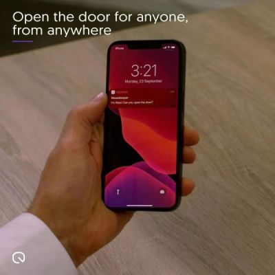 LOQED Touch Smart Lock Stainless Steel - Elektronický zámek
