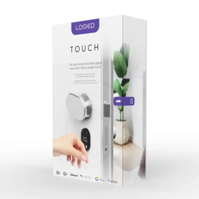 LOQED Touch Smart Lock Stainless Steel - Elektronický zámek