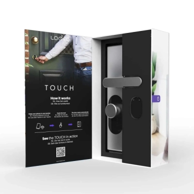 LOQED Touch Smart Lock Stainless Steel - Elektronický zámek