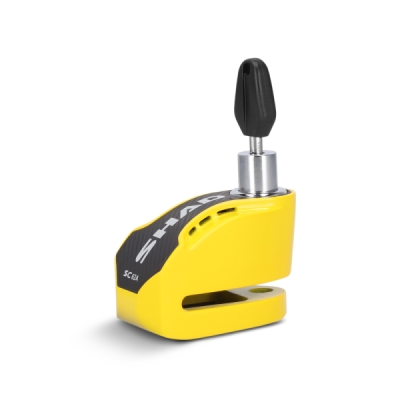Zámek na kotouč SHAD SC62A C0S6203A žlutá pin 10mm