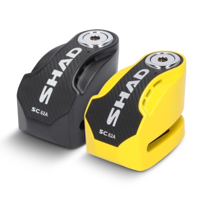 Zámek na kotouč SHAD SC62A C0S6203A žlutá pin 10mm