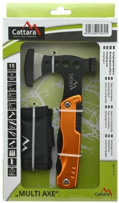 Nůž MULTI AXE 15in1 17,5cm Cattara 13262