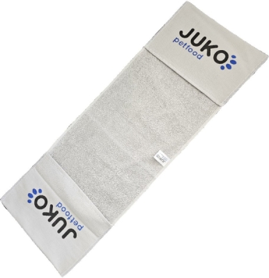 Ručník pro psa stříbrný JUKO 30 x 90 cm