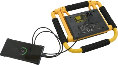 Svítilna COB 20W nabíjecí s powerbankou Compass 08323