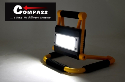 Svítilna COB 20W nabíjecí s powerbankou Compass 08323