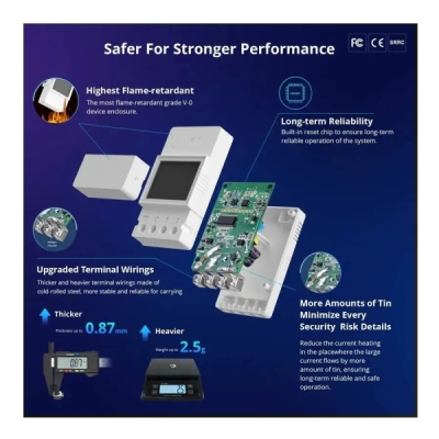 SONOFF POWR316D POW Elite Wi-Fi spínač as měřičem spotřeby