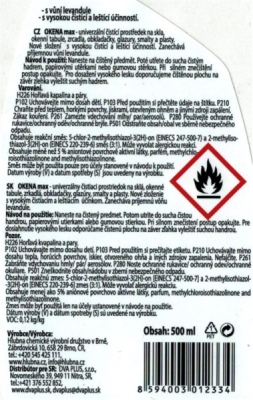 OKENA MAX 500ml MR na okna s vůní Levandule