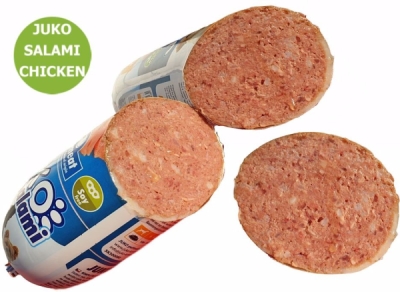 JUKO Salami Chicken (kuřecí) 1 kg, 4 x15 ks