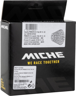 Kazeta MICHE PRIMATO K12 SH 14-32 box