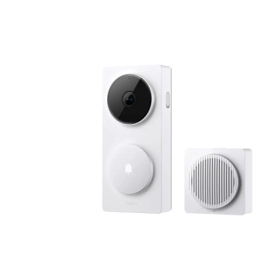 AQARA Doorbell Camera Hub G410 Select (CH-C09DW), Bílý - inteligentní videozvonek s hubem