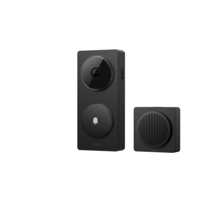 AQARA Doorbell Camera Hub G410 Select (CH-C09D), Černý - inteligentní videozvonek s hubem