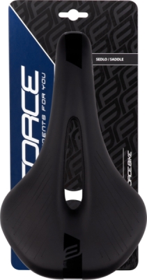 Sedlo FORCE GLIDE sportovní, černé
