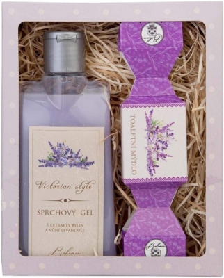 Dárková sada Lavender style - sprchový gel 200 ml, mýdlo 30g
