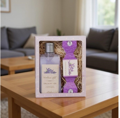 Dárková sada Lavender style - sprchový gel 200 ml, mýdlo 30g