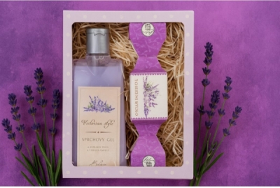 Dárková sada Lavender style - sprchový gel 200 ml, mýdlo 30g